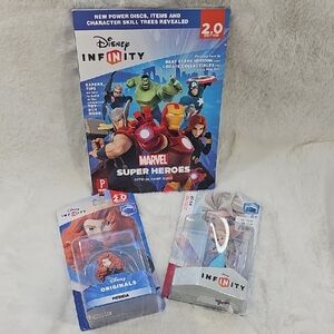 Disney Infinity Marvel Super Heroes Official Game Guide & Merida And Elsa Charac